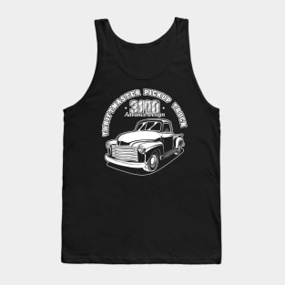 3100 Pickup Truck - White Print Tank Top